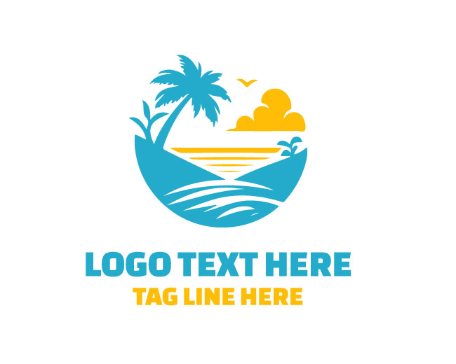 Palm Beach Sunset Logo