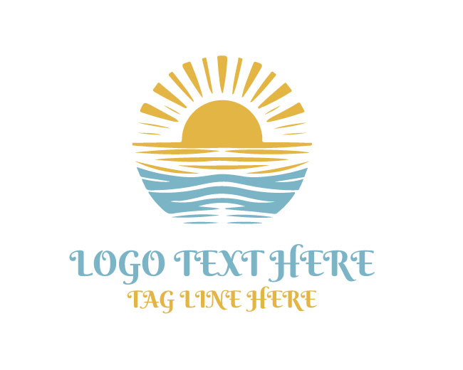 Island Sunset Logo