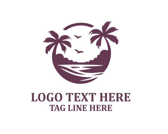 Coastline Sunset Logo