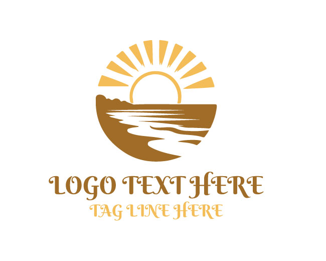 Sunset Tide Beach Logo