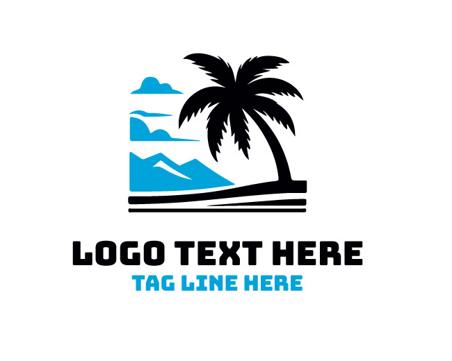 Sunset Lagoon Beach Logo