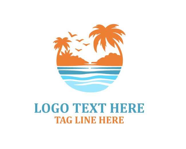 Sunset Bay Beach Logo