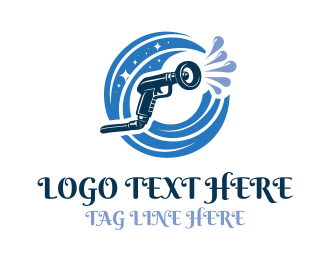  BlueWave Pressure Washer Logo