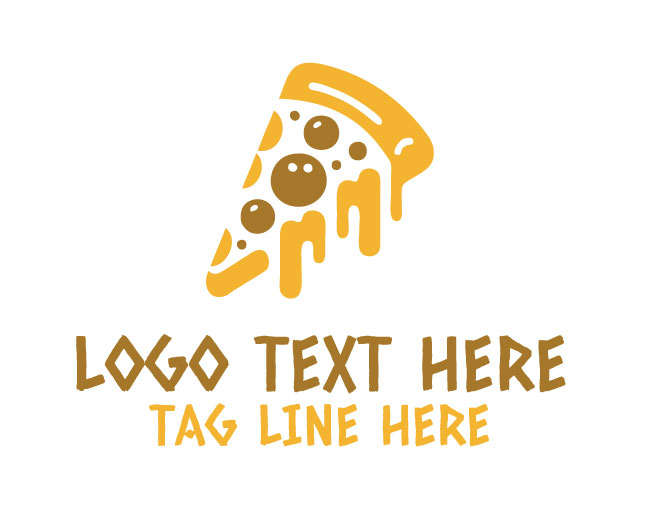 Classic Pizza Slice Logo