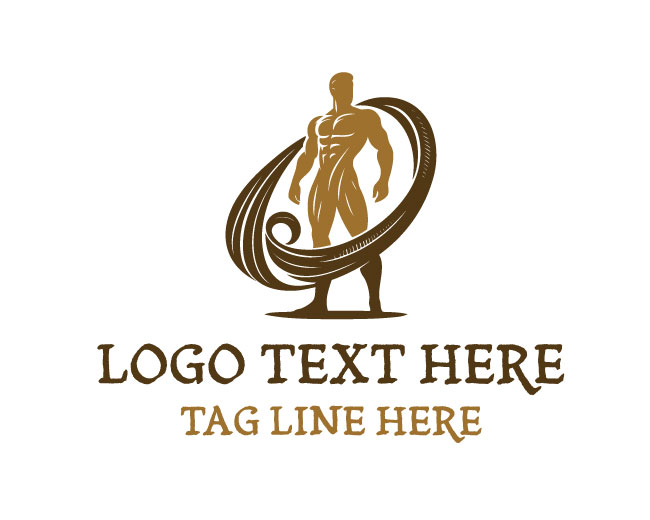 Fit Body Weight Loss Fitness Logo