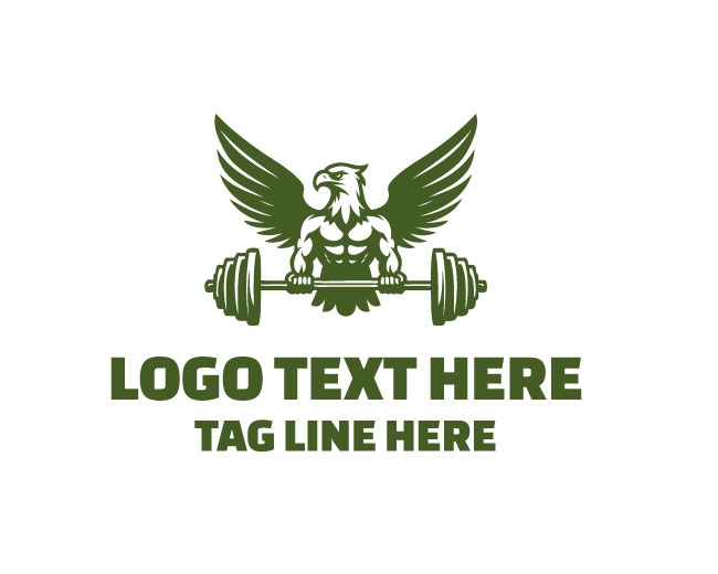  SkyStrike Eagle Barbell Logo