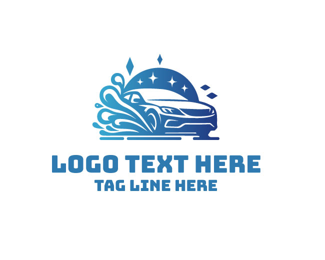 Car Detailing Water Logo