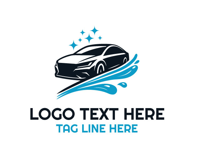 Shiny Car Clean Logo