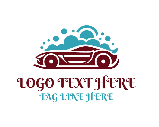 Express Car Wash Logo logo template preview