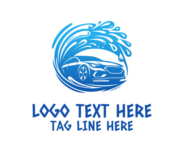 Clean Ride car wash Logo