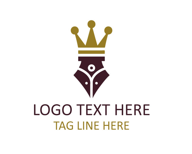 Signature Crown Pen Logo