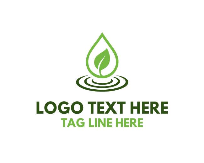 Eco Agriculture Water Logo