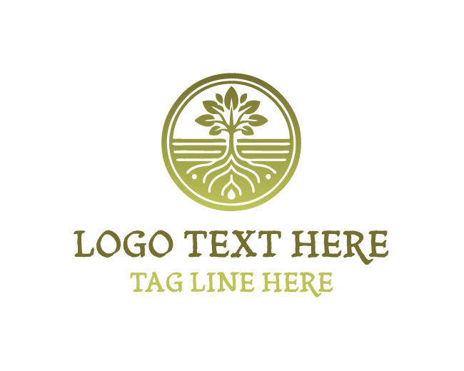 Green Irrigation roots Logo