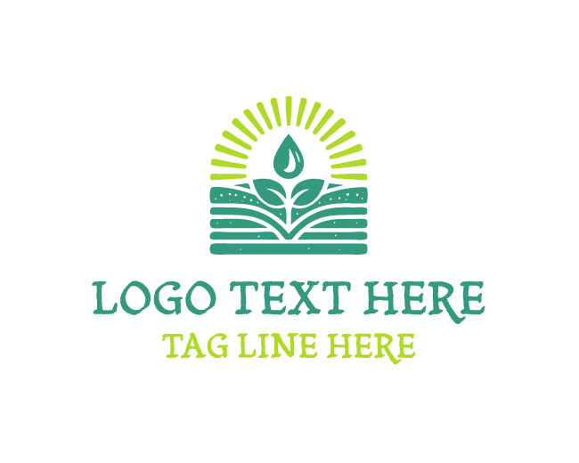Green Field Water Irrigation Logo