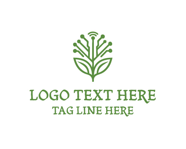 Leaf Tech Digital Logo
