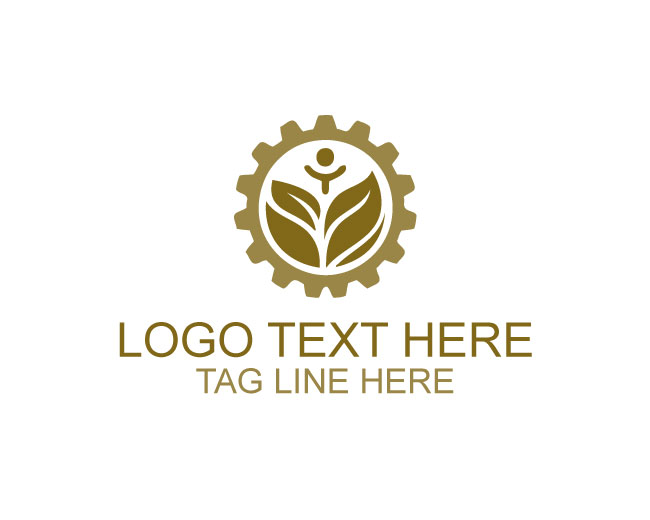 Gear Tech Leaf Logo