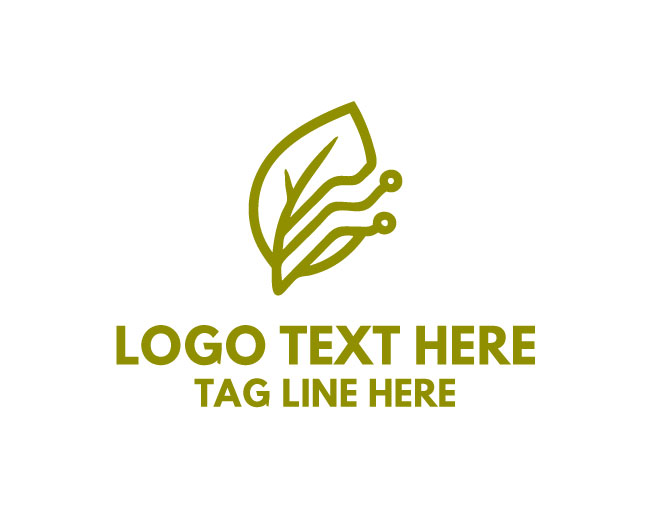 Leaf Startup Technology Logo