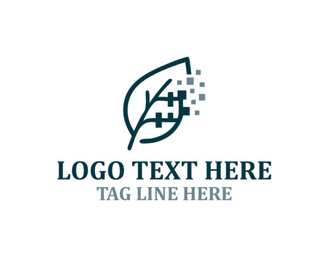Eco Leaf Digital Network Logo