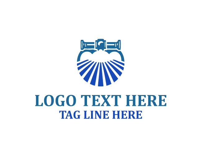 Irrigation Pipeline System Logo