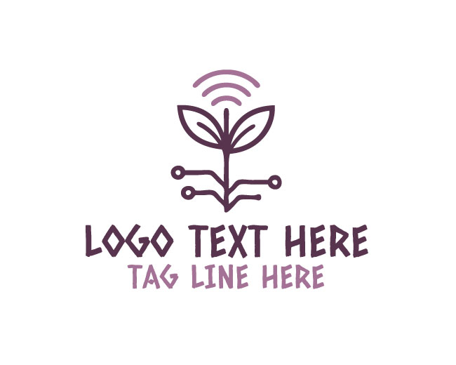 WiFi Irrigation Leaf Tech Logo