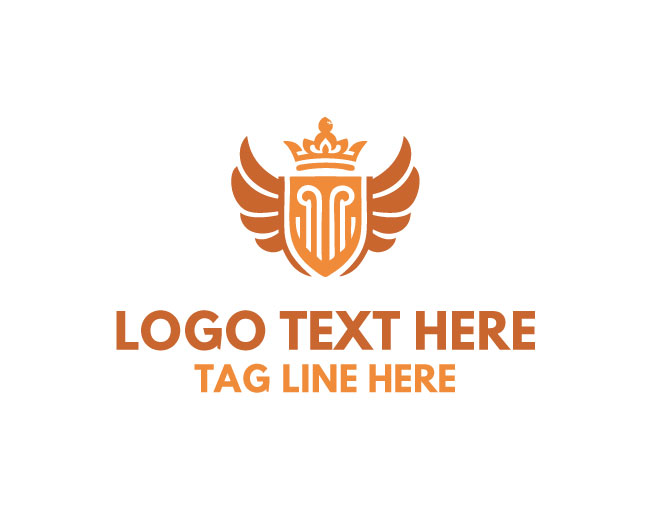 Modern Wings Shield Logo