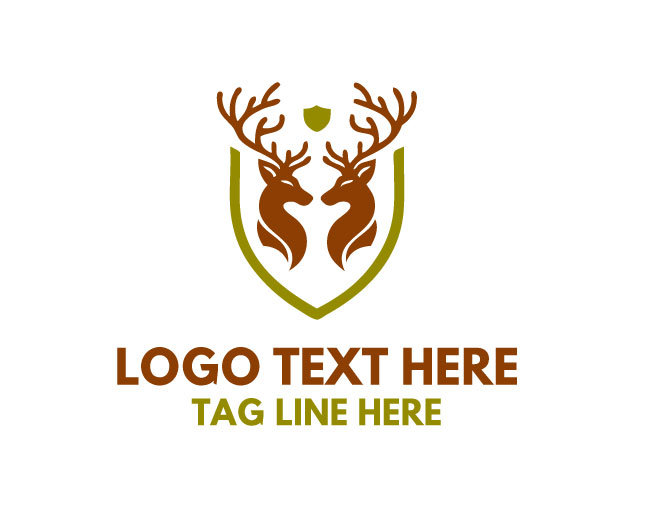 ShieldStag Crest Logo
