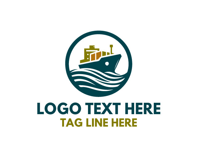 SeaForce Logistic Ship Logo
