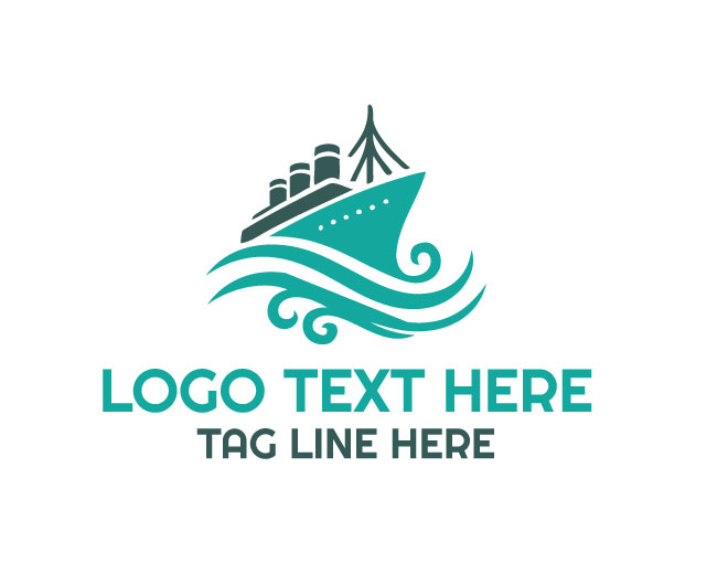 TransOcean Logistic Ship Logo