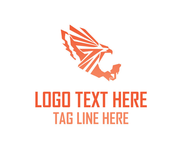 Mexico Eagle Map Logo