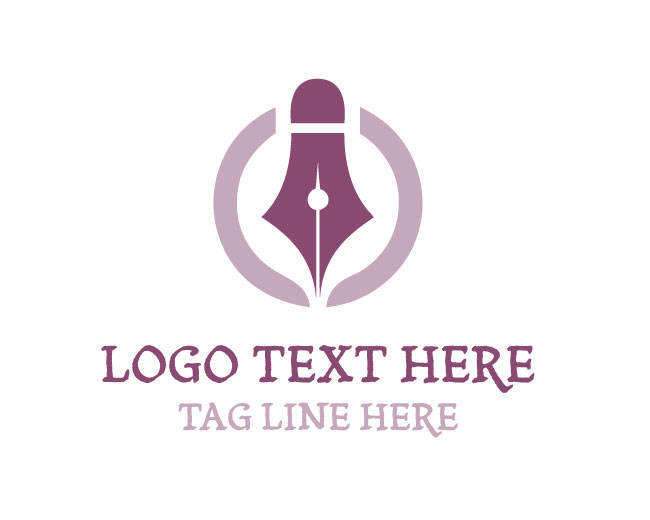 Pen Artistic Writing Logo