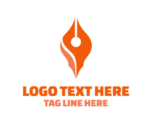 Pen Education Writing Logo