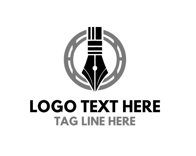 Pen Business Sign Logo