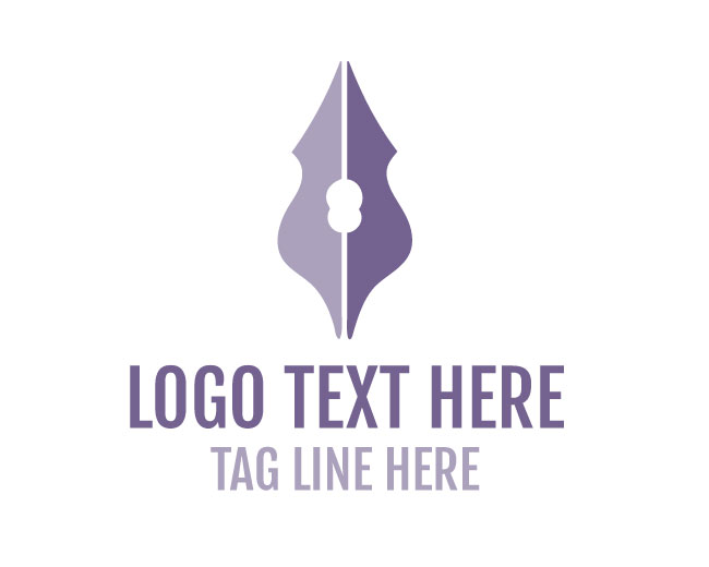 Pen Literary Writing Logo