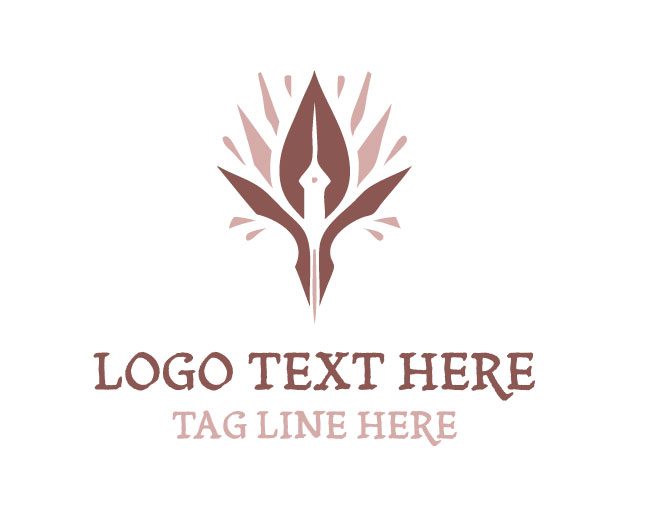 Pen Writing Edge Logo