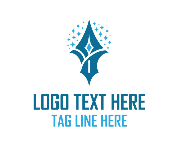 Pen Modern Sign Logo