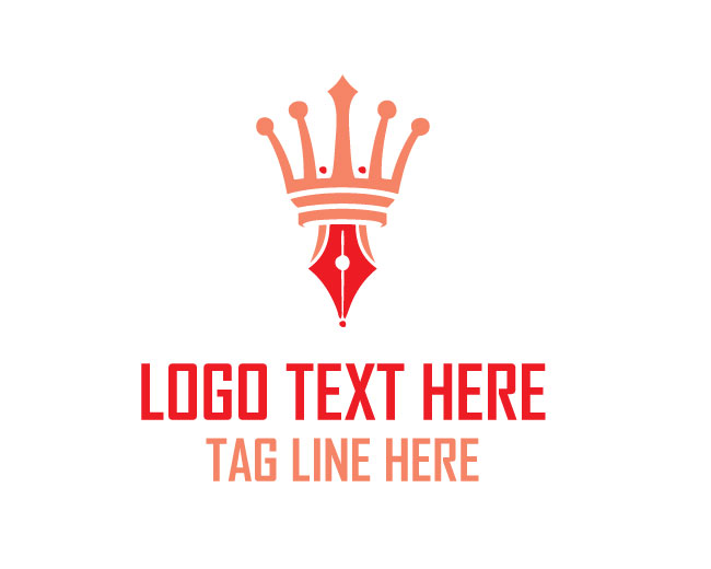 Pen Crown Creative Logo
