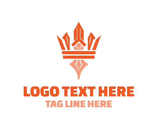 Crown Pen Premium Logo