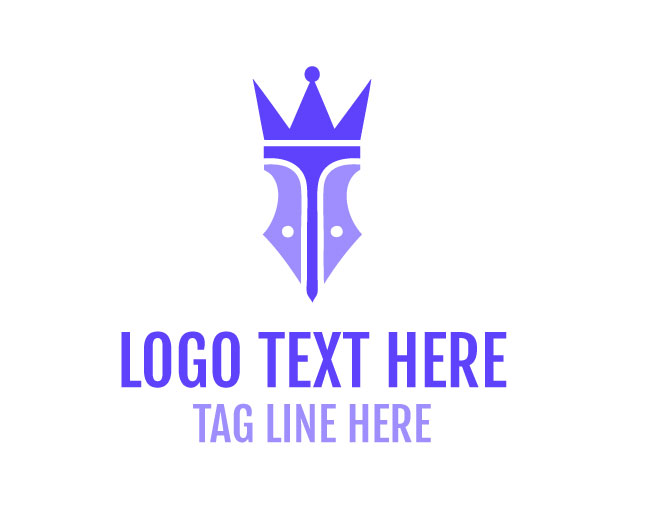Royal Sign Pen Crown Logo