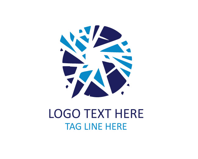 Diamond Glass Modern Logo Design