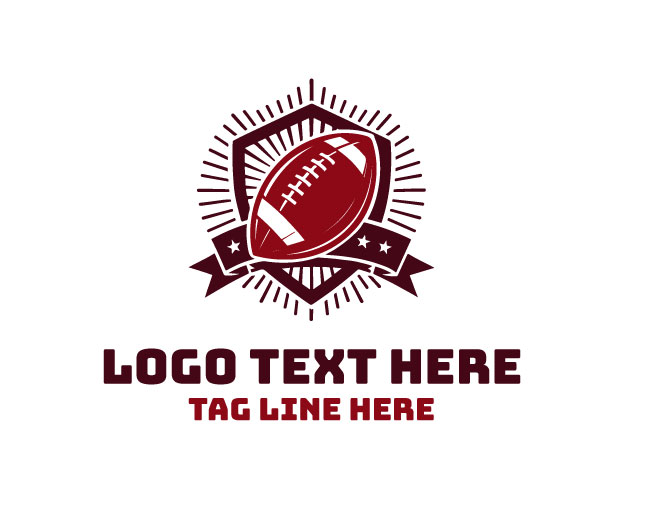 Abstract Rugby Logo