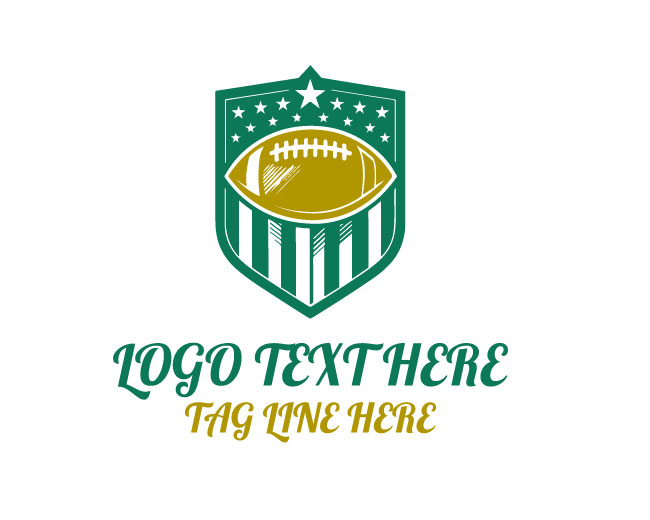 Modern Rugby Sports Logo