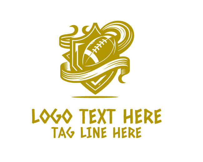 Minimal Rugby Sports Logo