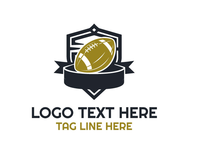 Rugby Field Sports Logo