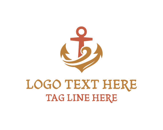 Naval Anchor Captain Logo