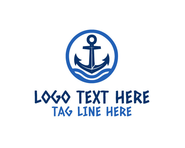 Anchor Ship Branding Logo