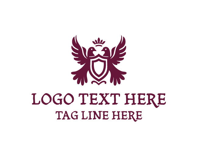 Elegant Dove Love Logo