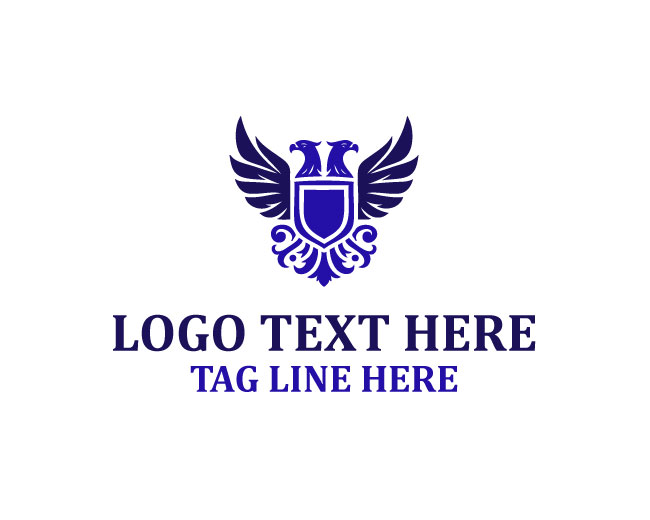 Unstoppable Eagle Crest Logo