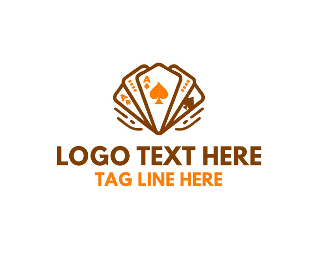  Poker King Playing Card Logo