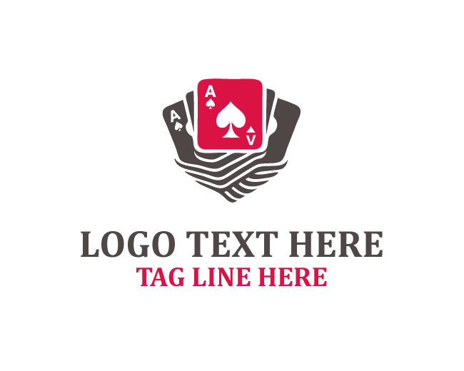 Card Stack Playing Card Logo