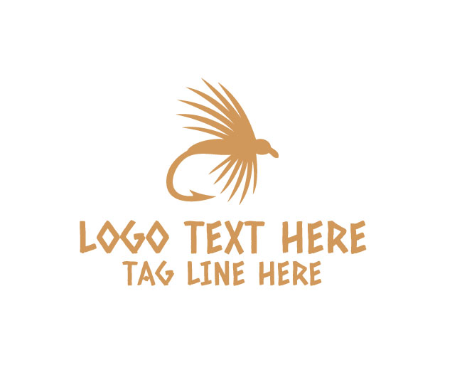Fly Fishing Lure Gear Logo